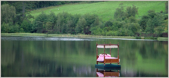 Tumbleton lake in Cragside